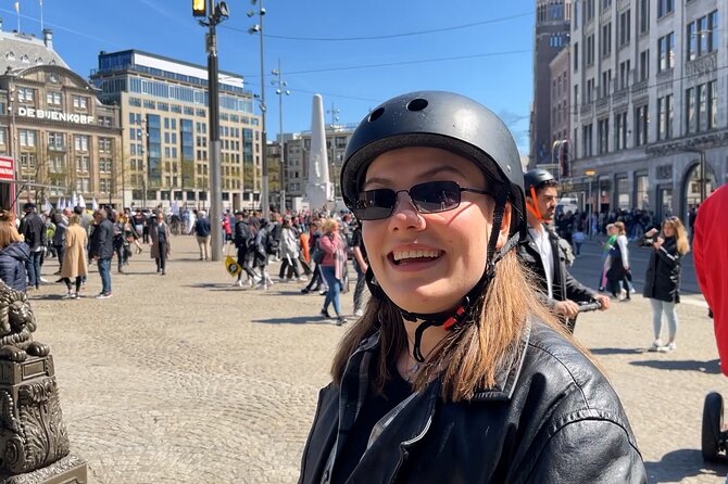 Segway City Tours Amsterdam - Ann Frank House area and the Royal Palace: quick stops, mixed commentary